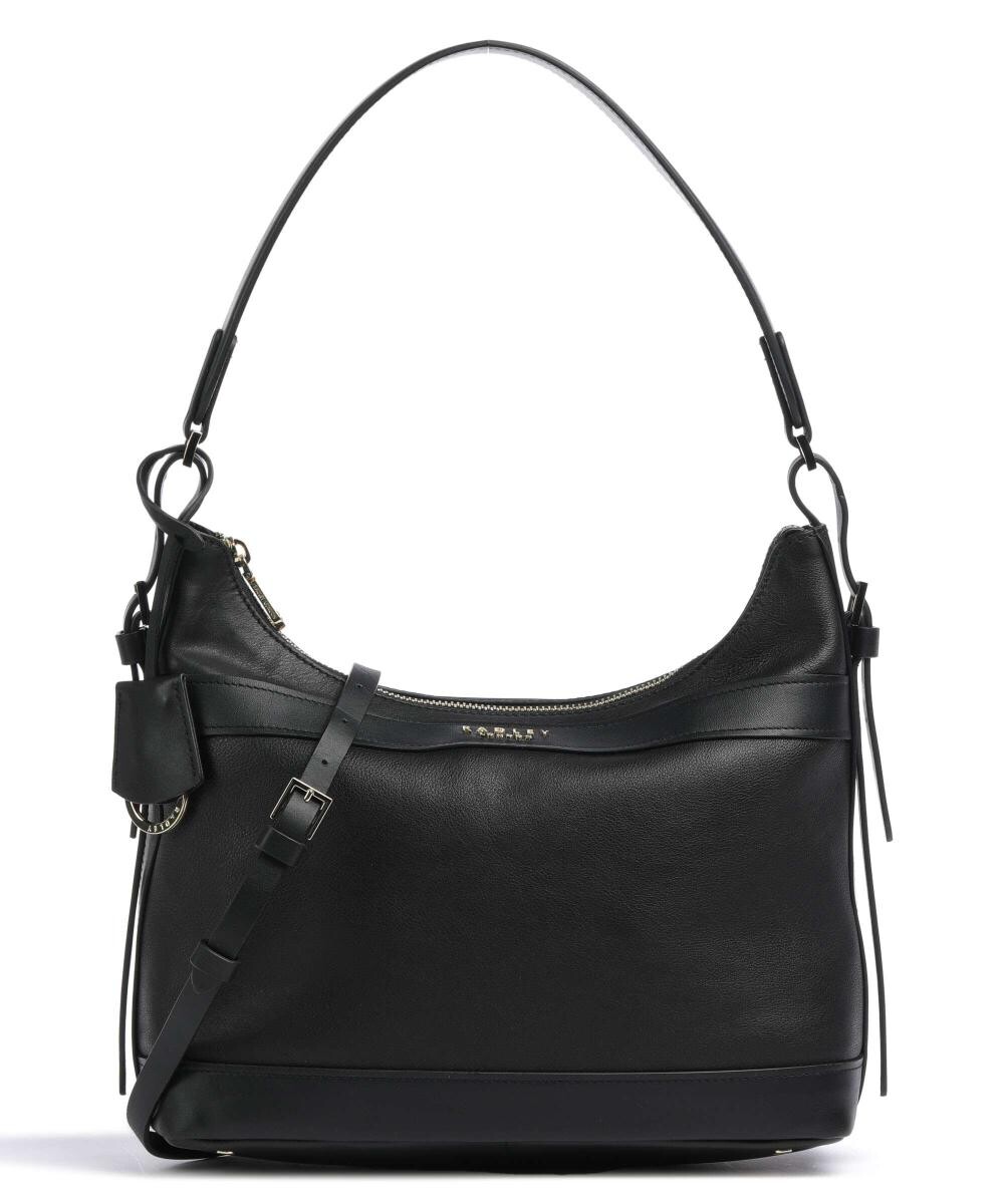 

Сумка-ведро Peregrine Road из мелкозернистой кожи Radley London, черный