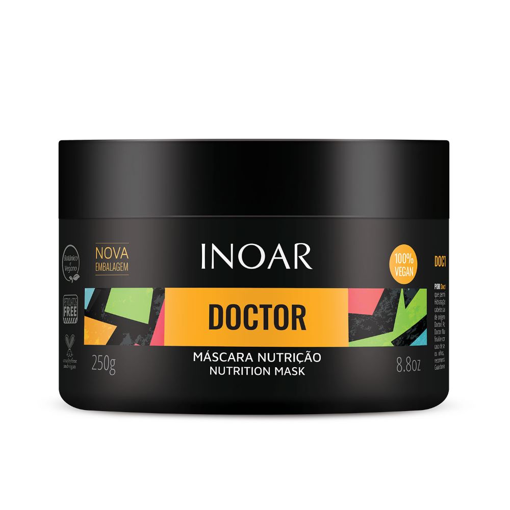 

Питательная маска для волос doctor mask nutrition Inoar, вес 250 гр.