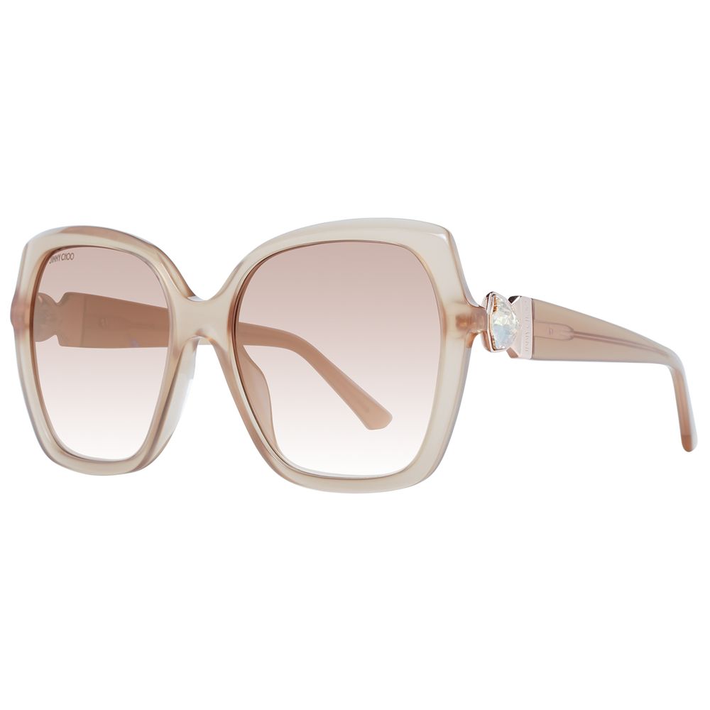 

Коричневые женские солнцезащитные очки Jimmy Choo Eyewear