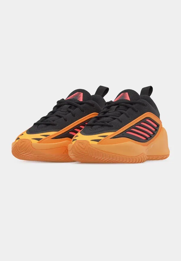 Кроссовки баскетбольные Adidas Performance Believe that 1, кислотно-оранжевый/основной черный/кислотно-красный — фото 3