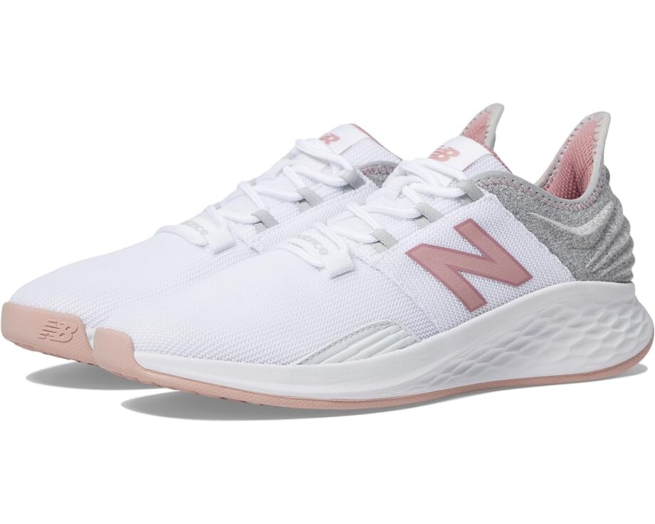 Кроссовки New Balance Golf Fresh Foam ROAV Golf, цвет White/Pink