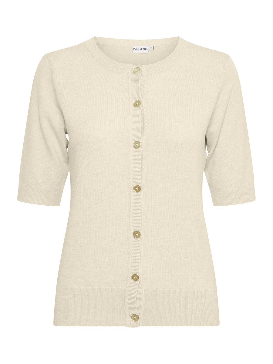 

Вязаный кардиган PULZ Jeans Sara, Ecru
