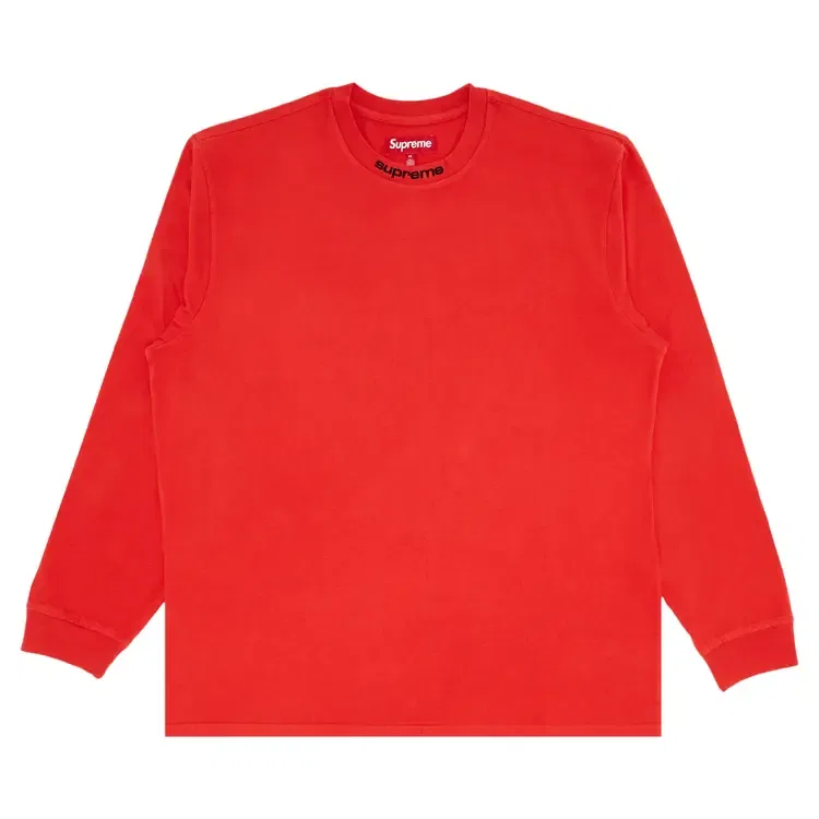 Футболка с длинными рукавами Supreme, красный