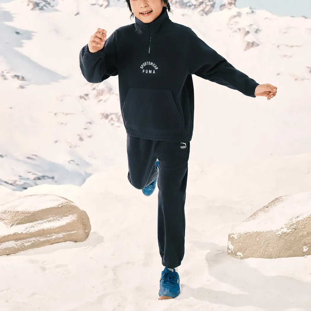 PUMA Повседневная спортивная одежда Sportstyle Series Dark Blue 80802 детская — фото 3