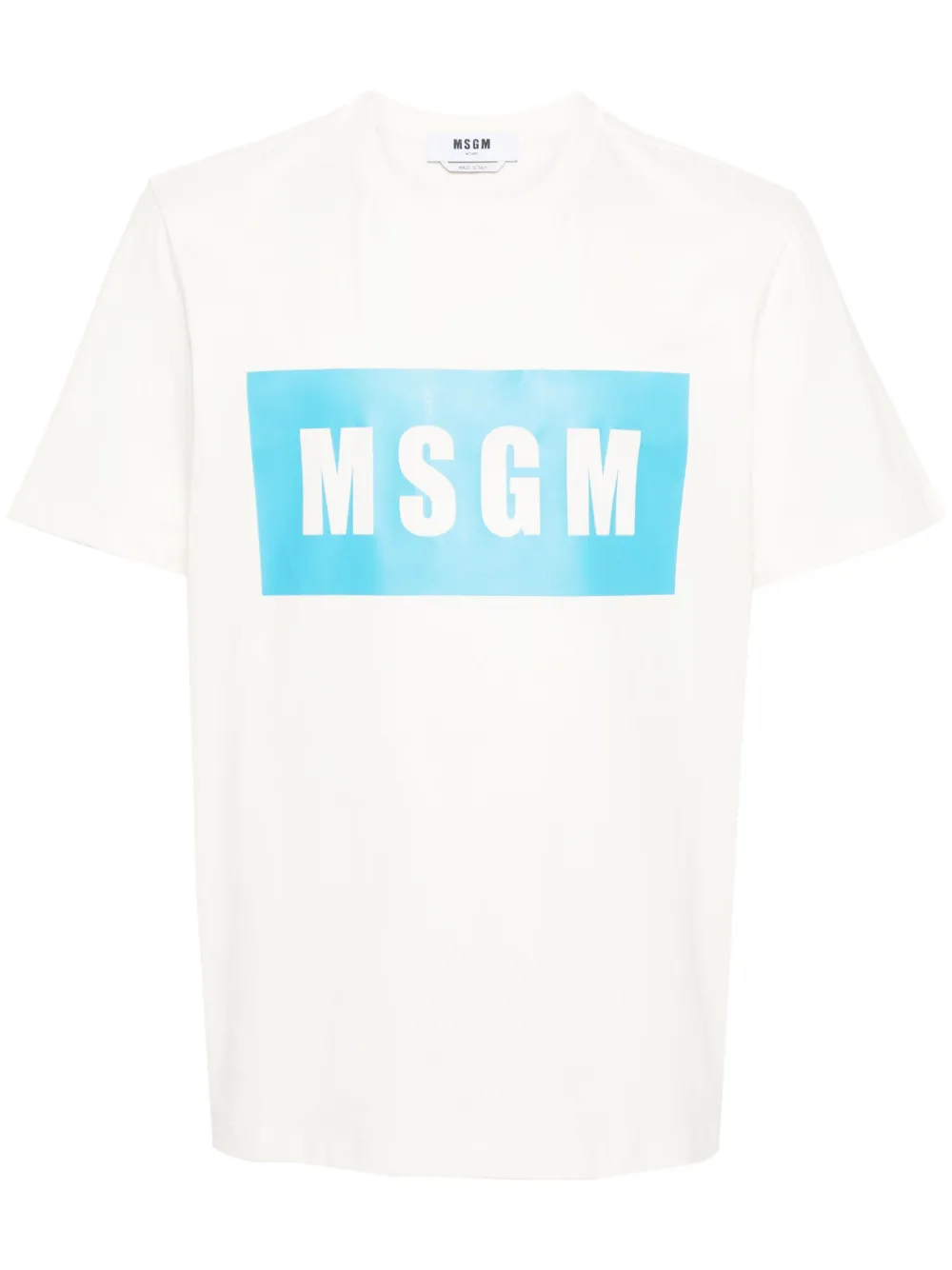 

Футболка с логотипом MSGM, нейтральный