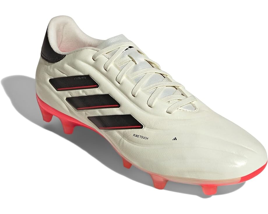 

Кроссовки adidas Copa Pure II Pro Firm Ground, цвет Ivory/Black/Solar Red