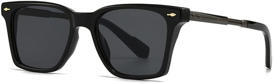 

Солнцезащитные очки в стиле ретро для женщин с защитой от УФ-излучения UV400, солнцезащитные очки в мужской оправе для мужчин, летние аксессуары для женщин VFDHN, Black