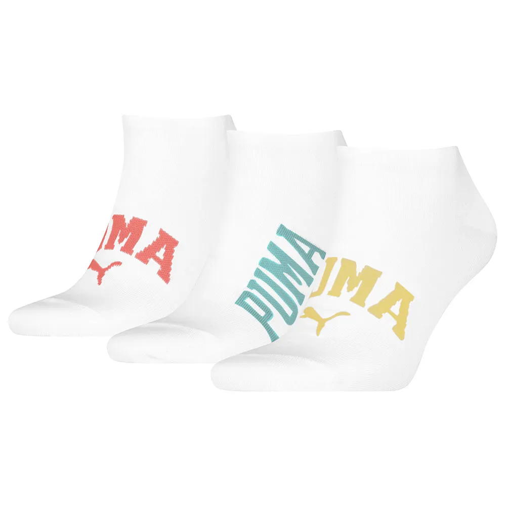 

Носки 3 шт Puma Logo Sneaker, белый
