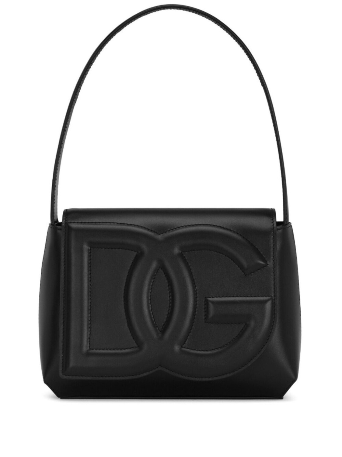 

Dolce & Gabbana сумка на плечо с тисненым логотипом, черный