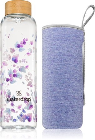 

Стеклянная бутылка для воды Waterdrop Glass Edition, Boost 600 ml