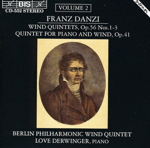 

CD диск Danzi / Derwinger / Berlin Philharmonic Wind Qnt: Wind Quintets Op56