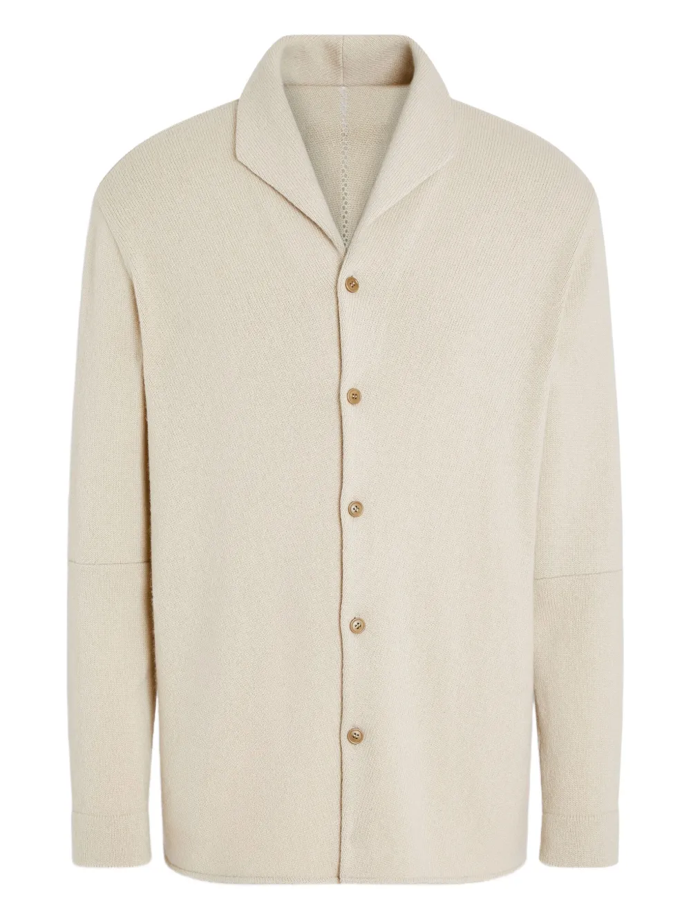 

Кардиган на пуговицах Oasi Zegna, нейтральный