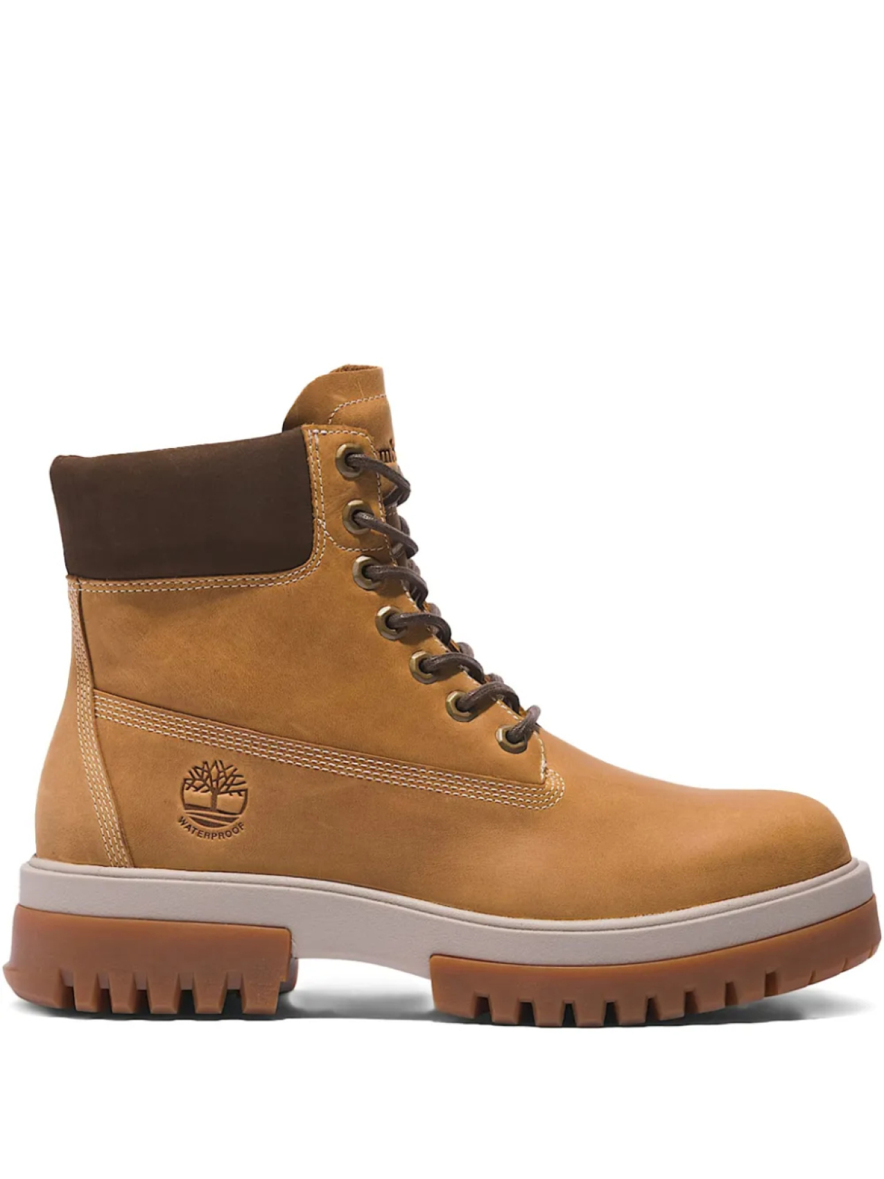 

Кожаные ботинки Timberland, коричневый