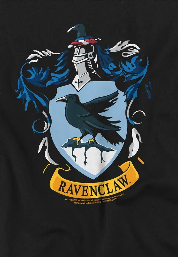 Футболка Cotton Soul Harry Potter Ravenclaw Crest Print T-Shirt, черный — фото 3