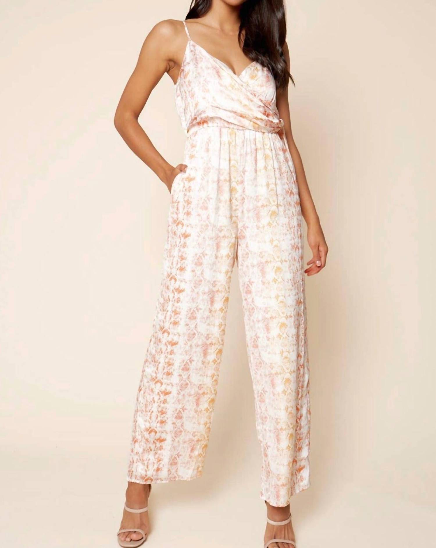 

Комбинезон Payton Printed в змеином цвете SUGARLIPS, цвет snake
