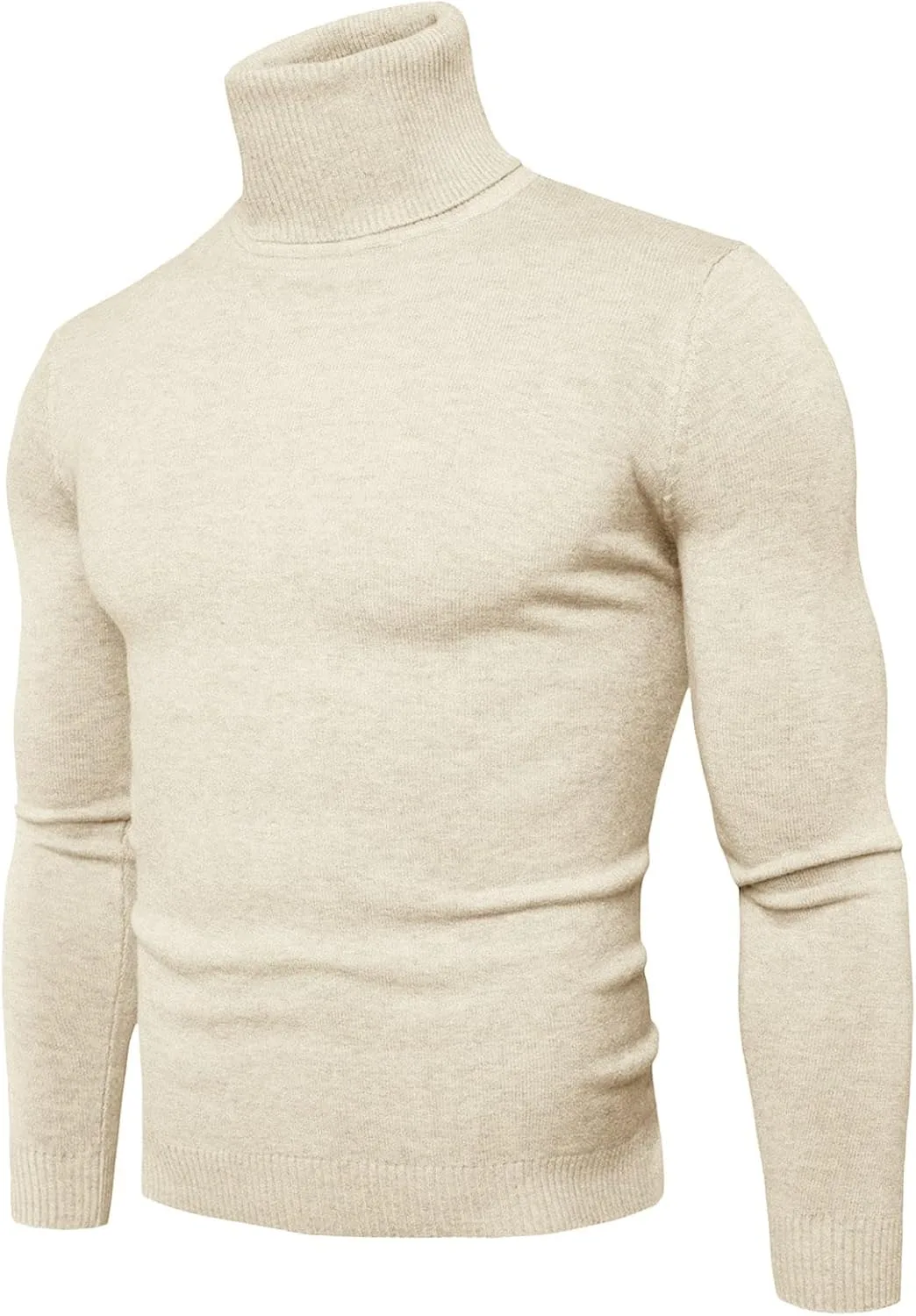 Толстовка-водолазка мужская Casual Business с длинным рукавом Slim Fit — фото 2