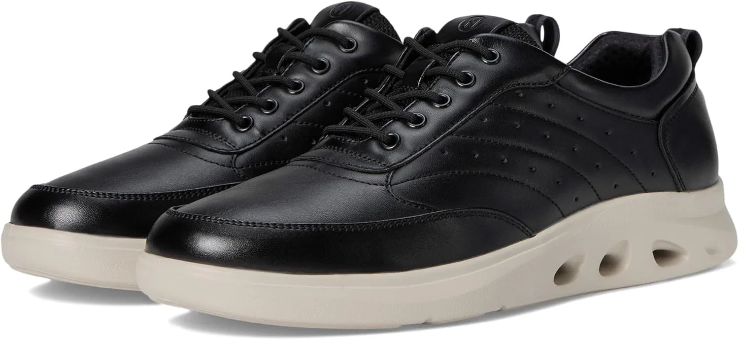 Мужские кроссовки Nunn Bush Ponte Moc Toe Hybrid Dress Casual Lightweight Athletic Style Lace Up Oxford, Black