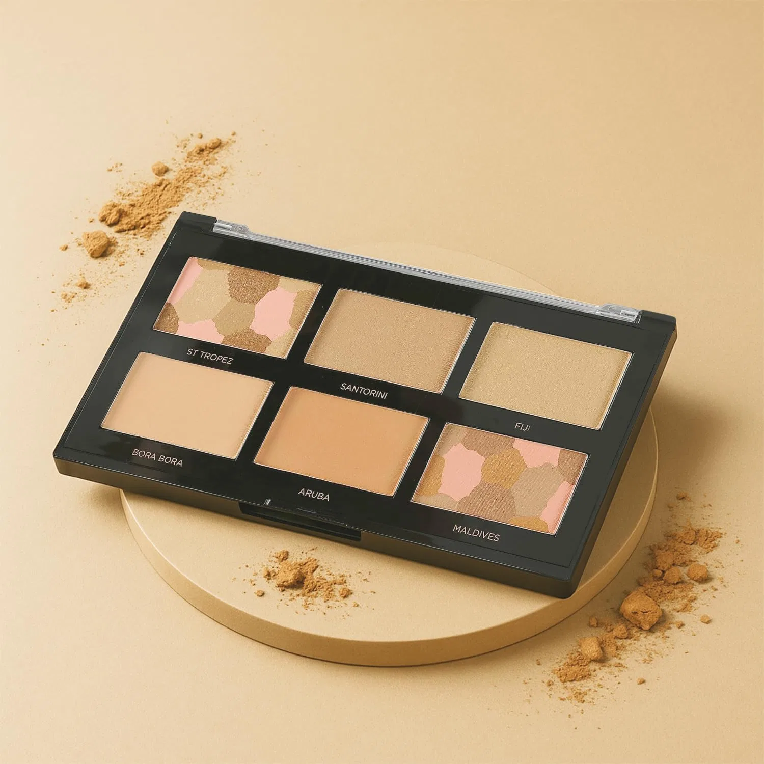 Палетка бронзеров и хайлайтеров «Bronze and Glow» от Profusion Cosmetics Profusion Cosmetics — фото 4