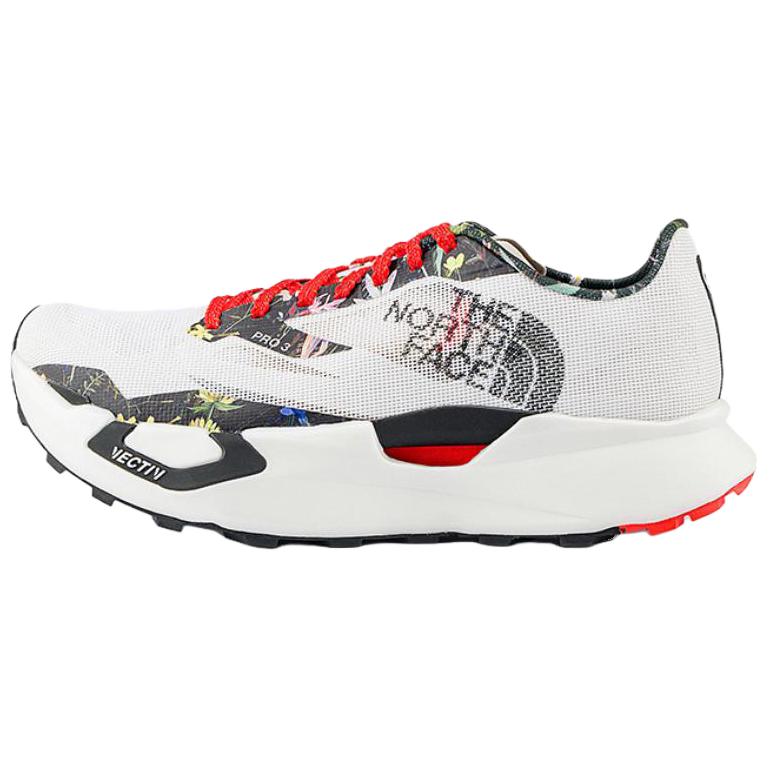 THE NORTH FACE Кроссовки для бега VECTIV Pro 3 с дышащей подошвой и износостойкостью Rebound Low Top Unisex Snow Peak White