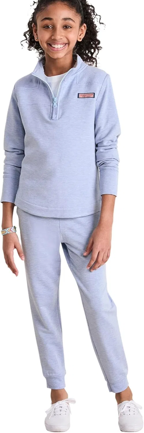 Vineyard vines виноградные лозы Детские классические спортивные брюки Dreamcloth для девочек, Jake Blue Heather