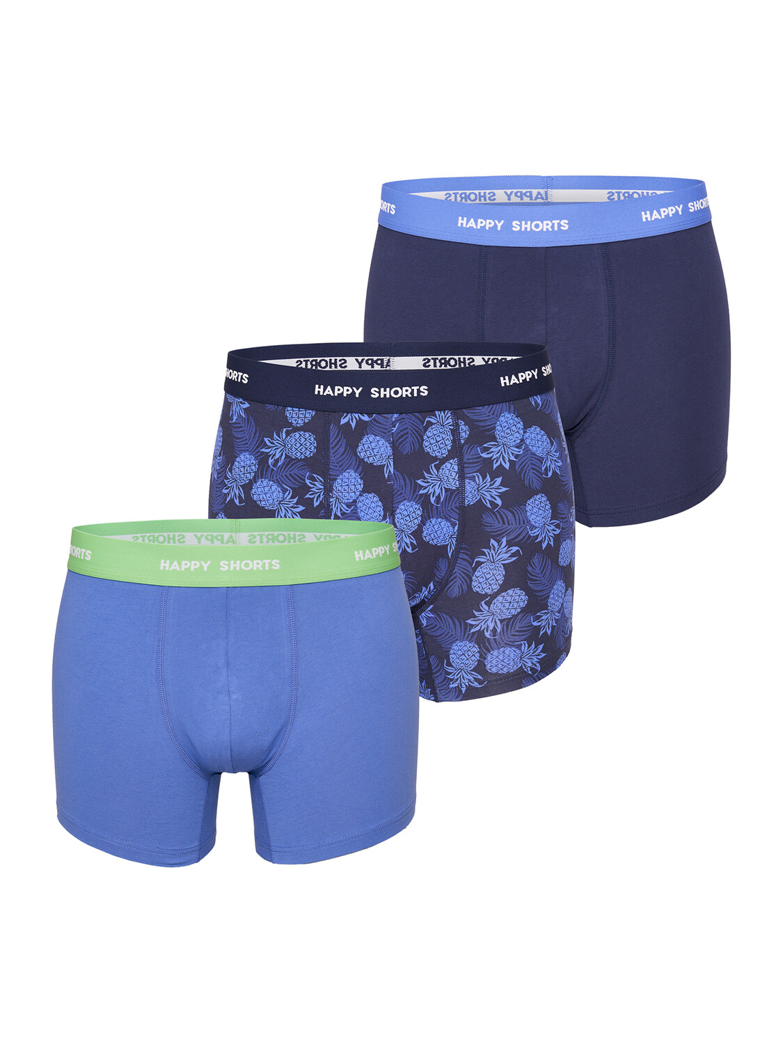 

Боксеры Happy Shorts Retro Pants Jersey, цвет Pineapple Hawaii