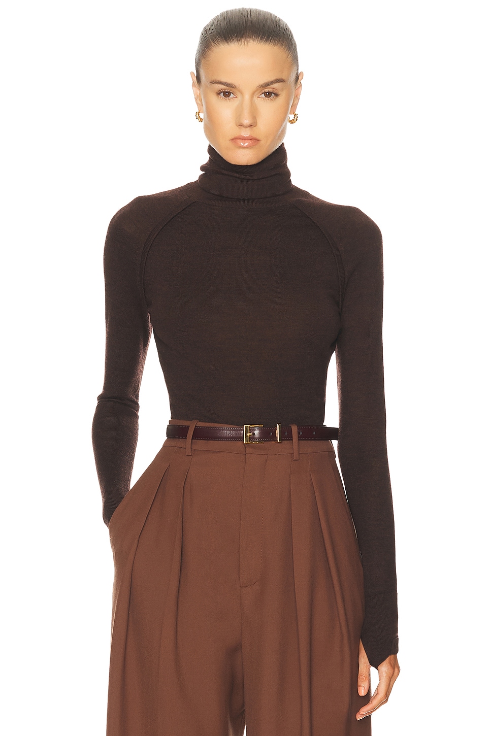 

Водолазка Victoria Beckham, Dark Chocolate