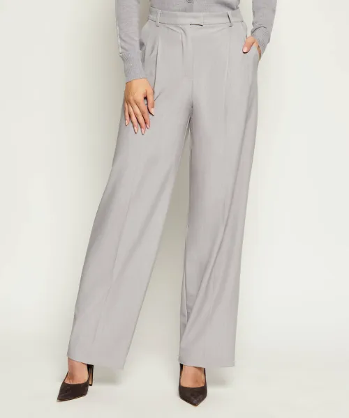 

Брюки Flare fit Patrizia Pepe, серый