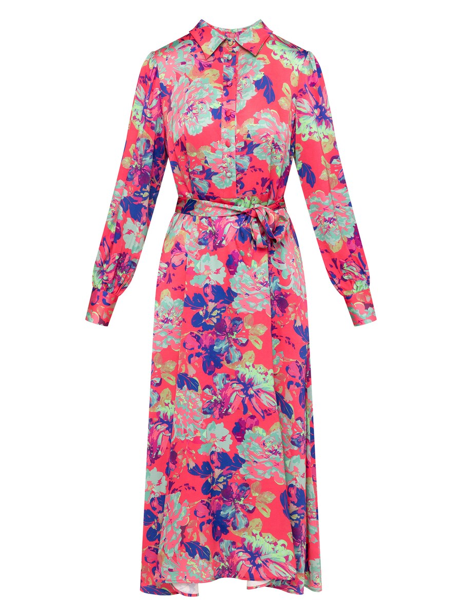 

Платье рубашка Quiosque Shirt Dress 4VF005, разноцветный