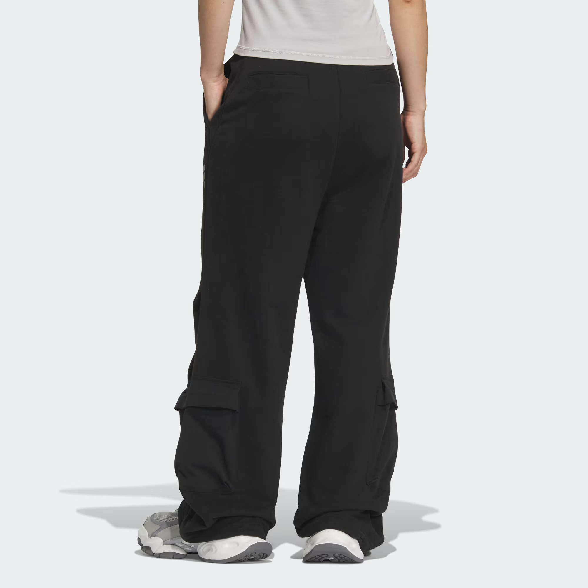 FOS FW25 FUTURE STYLE джоггеры повседневные брюки женские Adidas, черный — фото 3