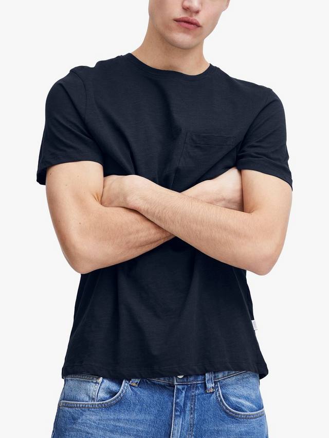 

Футболка из хлопчатобумажной пряжи thor с коротким рукавом Casual Friday, цвет Navy Blazer