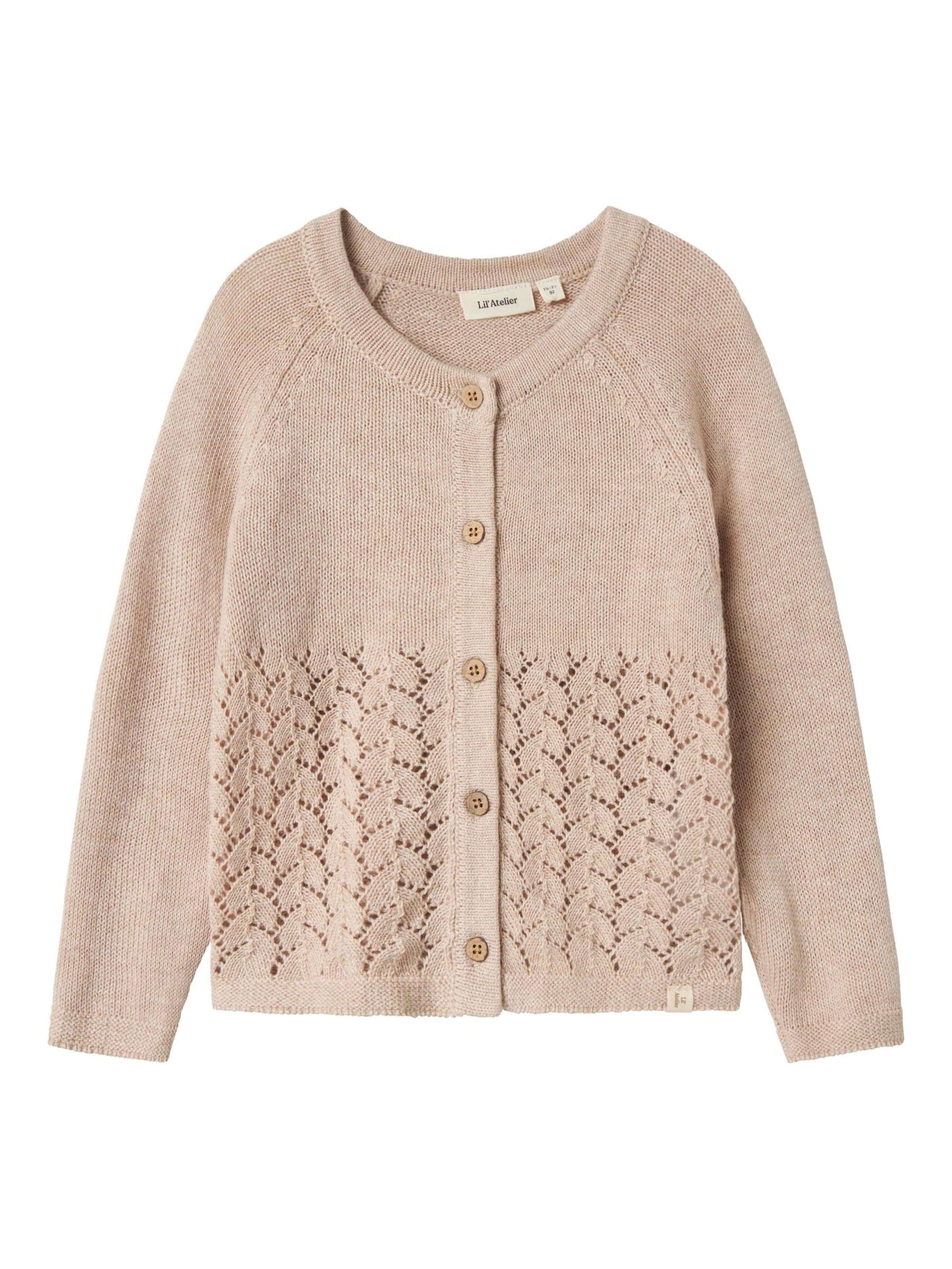 

Lil'Atelier Кардиган вязаный в цвете powder