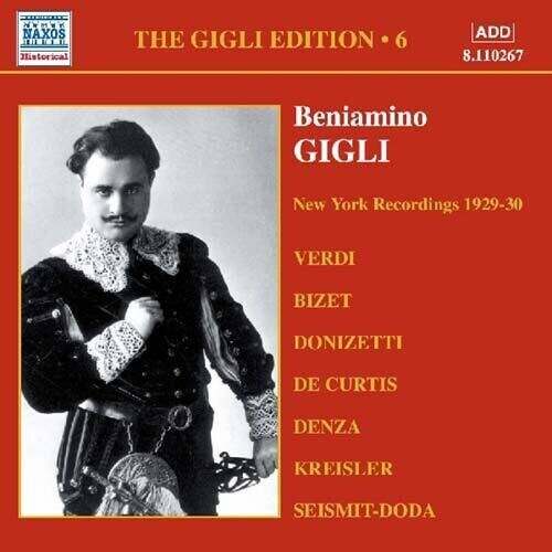 

CD диск Gigli, B.: Gigli Edition 6