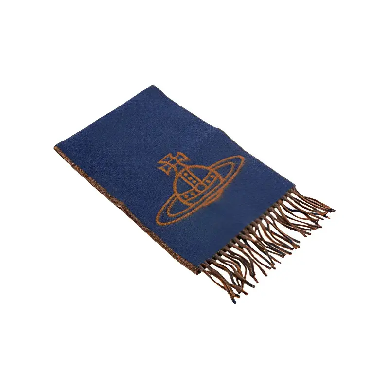

Vivienne Westwood Орб вязаный шарф унисекс, Blue