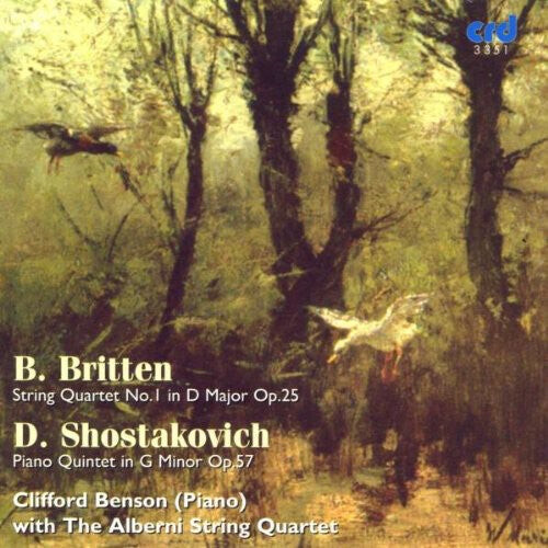 

CD диск Britten / Alberni Quartet / Benson: String Quartet in D Op 25