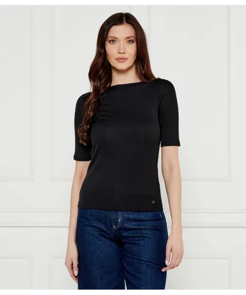

Блуза Slim fit Calvin Klein, черный