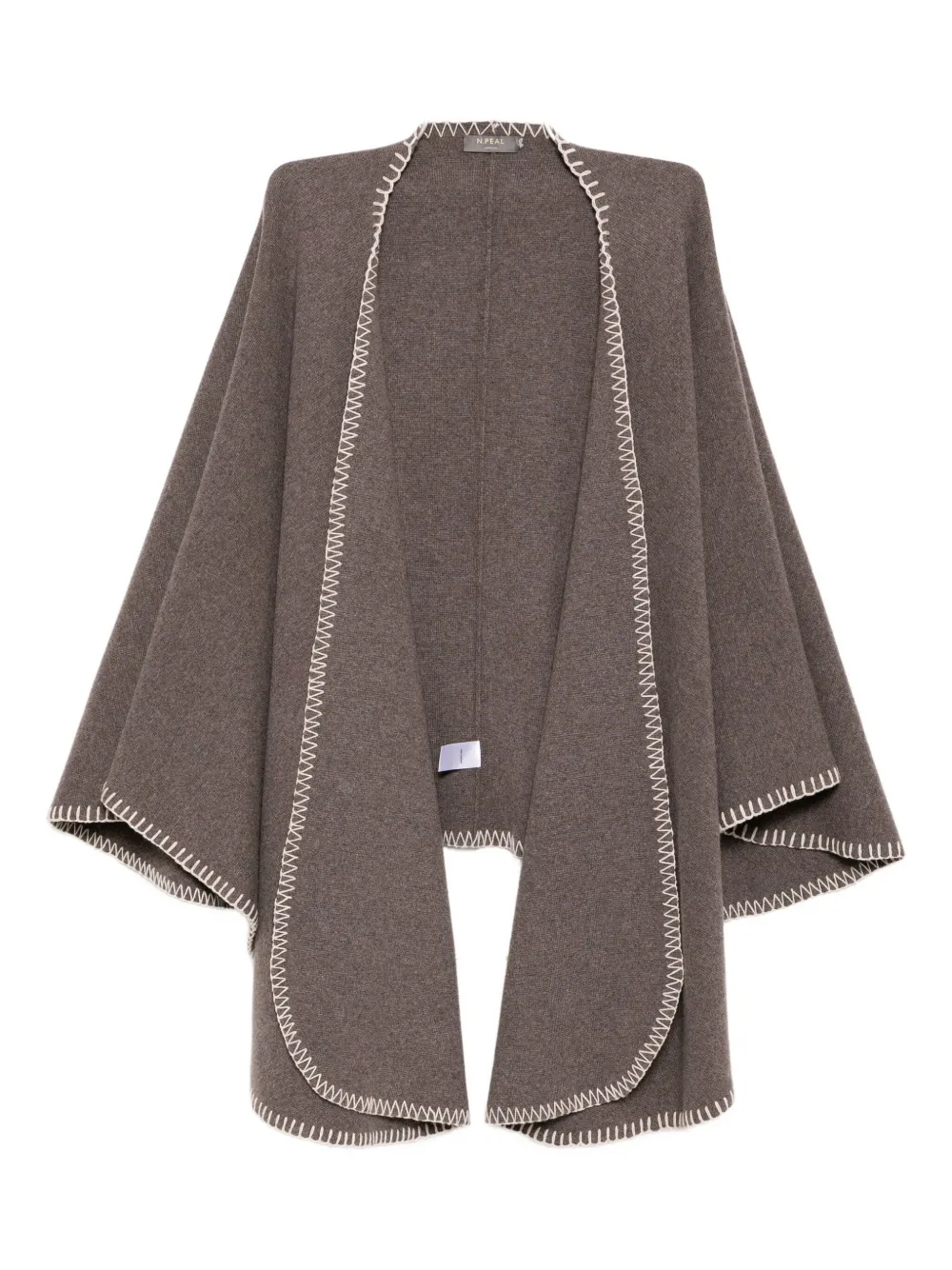 

Кейп Milano Stitch Trim N.Peal, коричневый