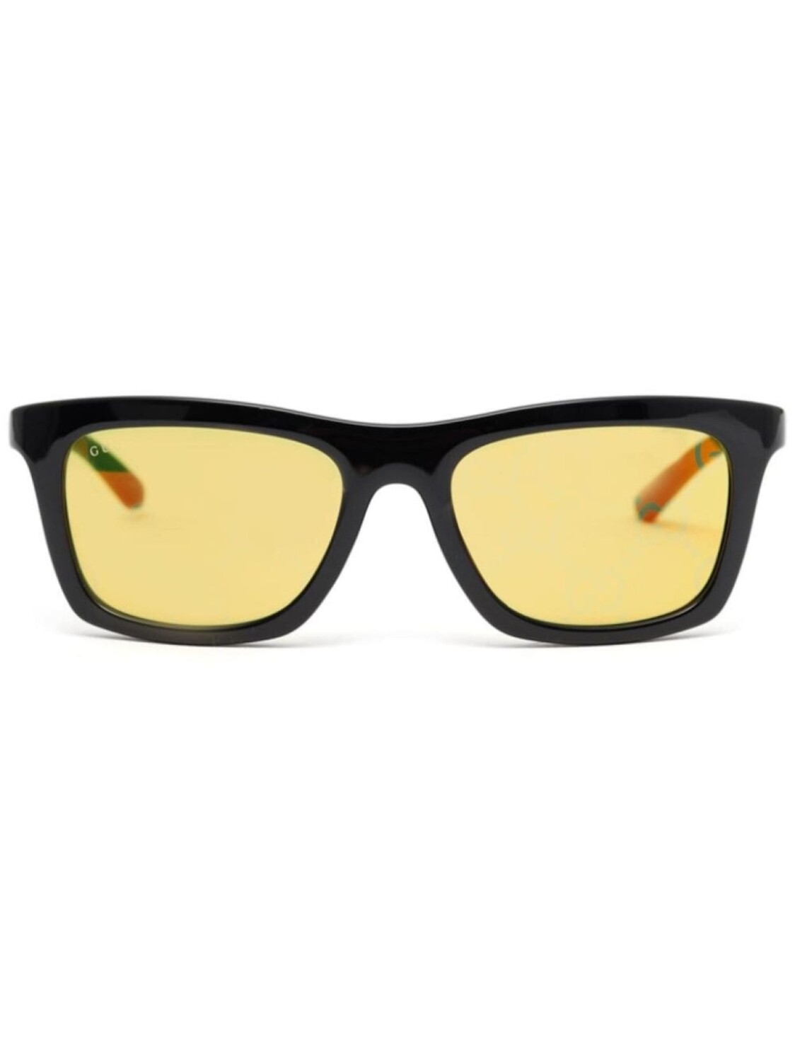

Gucci Eyewear солнцезащитные очки в квадратной оправе, черный
