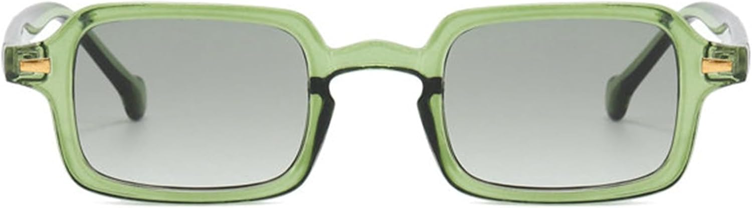 

Солнцезащитные очки Willochra Fashion Square для женщин, ретро-очки с заклепками, градиентные линзы, защита от УФ-излучения UV400 для мужчин, оранжевые солнцезащитные очки с леопардовым принтом, Green