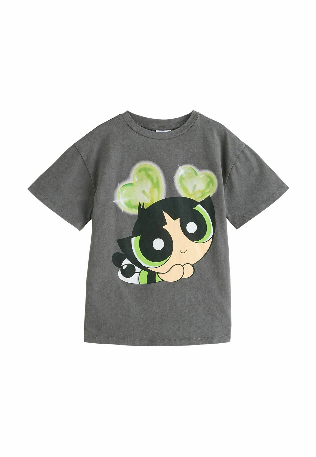 

Футболка с принтом REGULAR FIT POWERPUFF GIRLS OVERSIZED LICENSE Next, серый