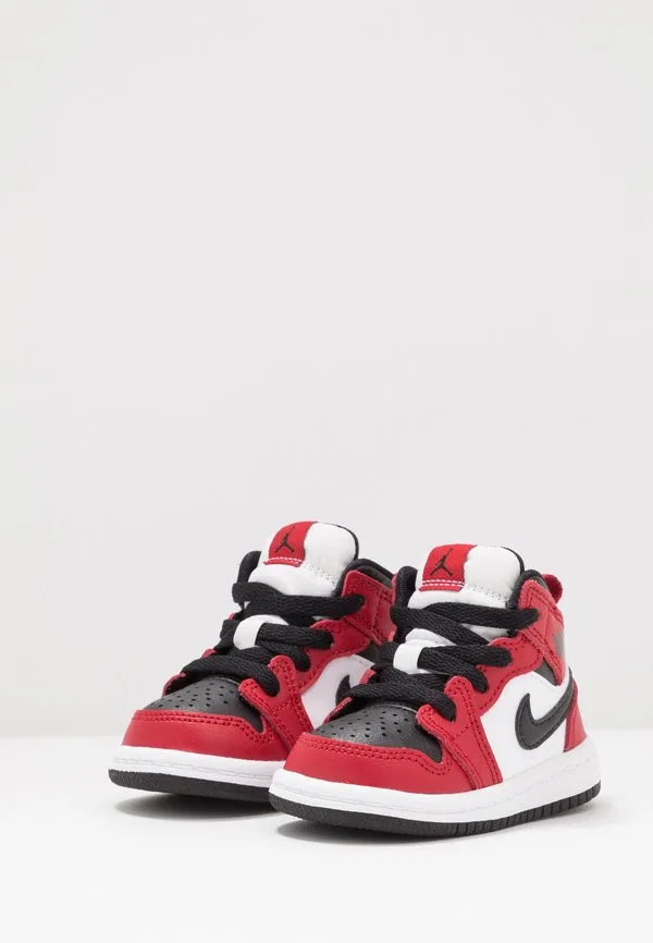 1 баскетбольные кроссовки средней высоты Jordan, Black/Gym Red — фото 4