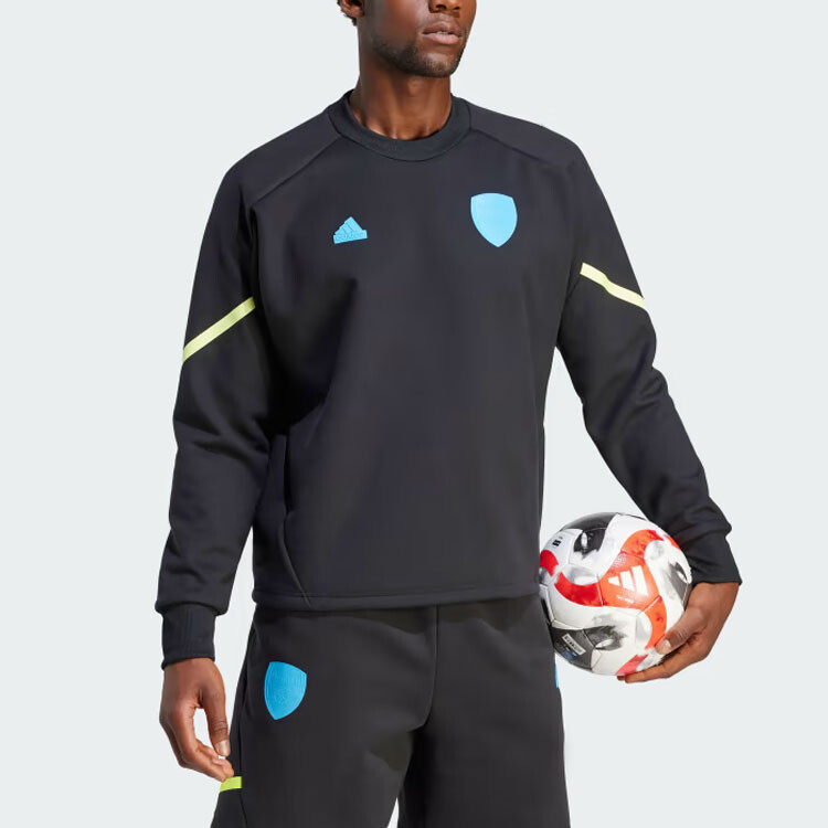 Толстовка Arsenal мужская черная Adidas, черный — фото 4