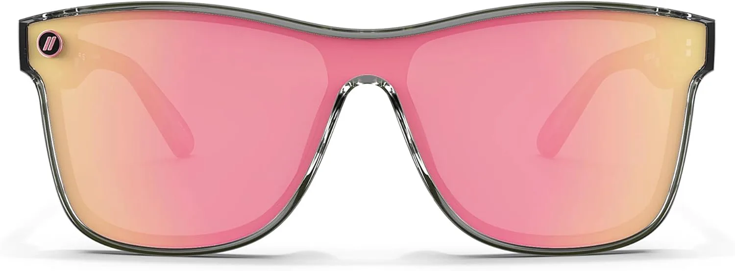 

Солнцезащитные очки Blenders Eyewear Millenia X2 – поляризованные – плоские зеркальные линзы – 100% защита от УФ-излучения – для мужчин и женщин, Dakota Mist