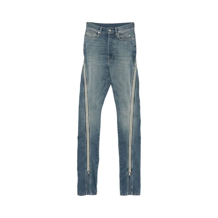

Брюки Rick Owens DRKSHDW Hollywood Bolan Banana Denim Pants 'Washed Indigo', синий