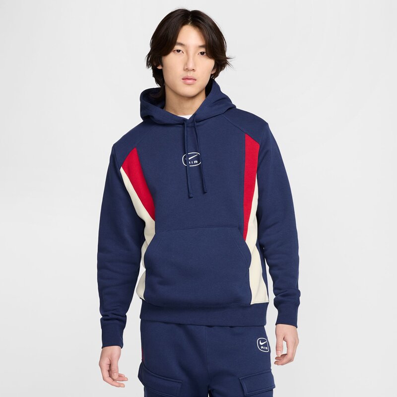 

Hooded sweatshirt m nsw sw air po hoody flc bb Nike, мультиколор