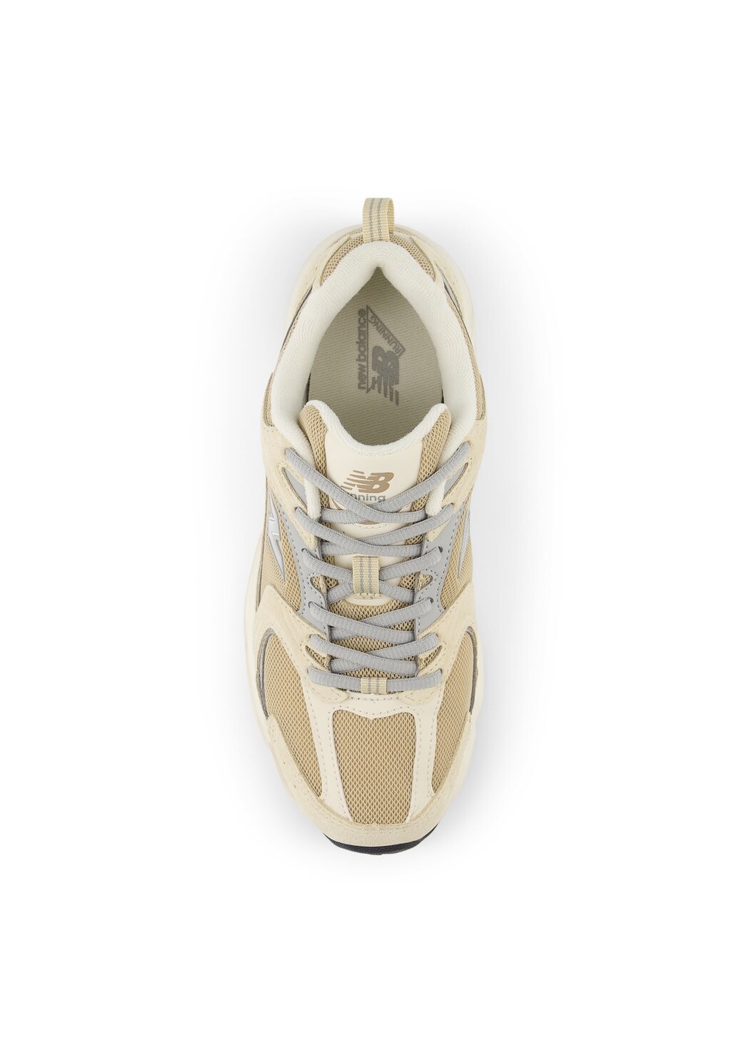 

Кроссовки на шнуровке New Balance, бежевый