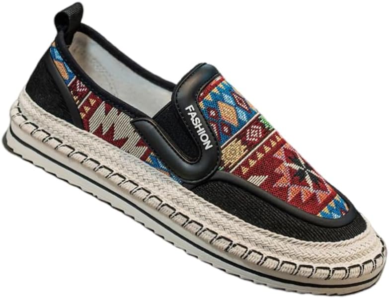 

Мужские спортивные кроссовки на шнуровке, с геометрическим узором, из дышащей ткани, с удобным закругленным носком, подходят для повседневной носки и активного отдыха Hoalox, черный