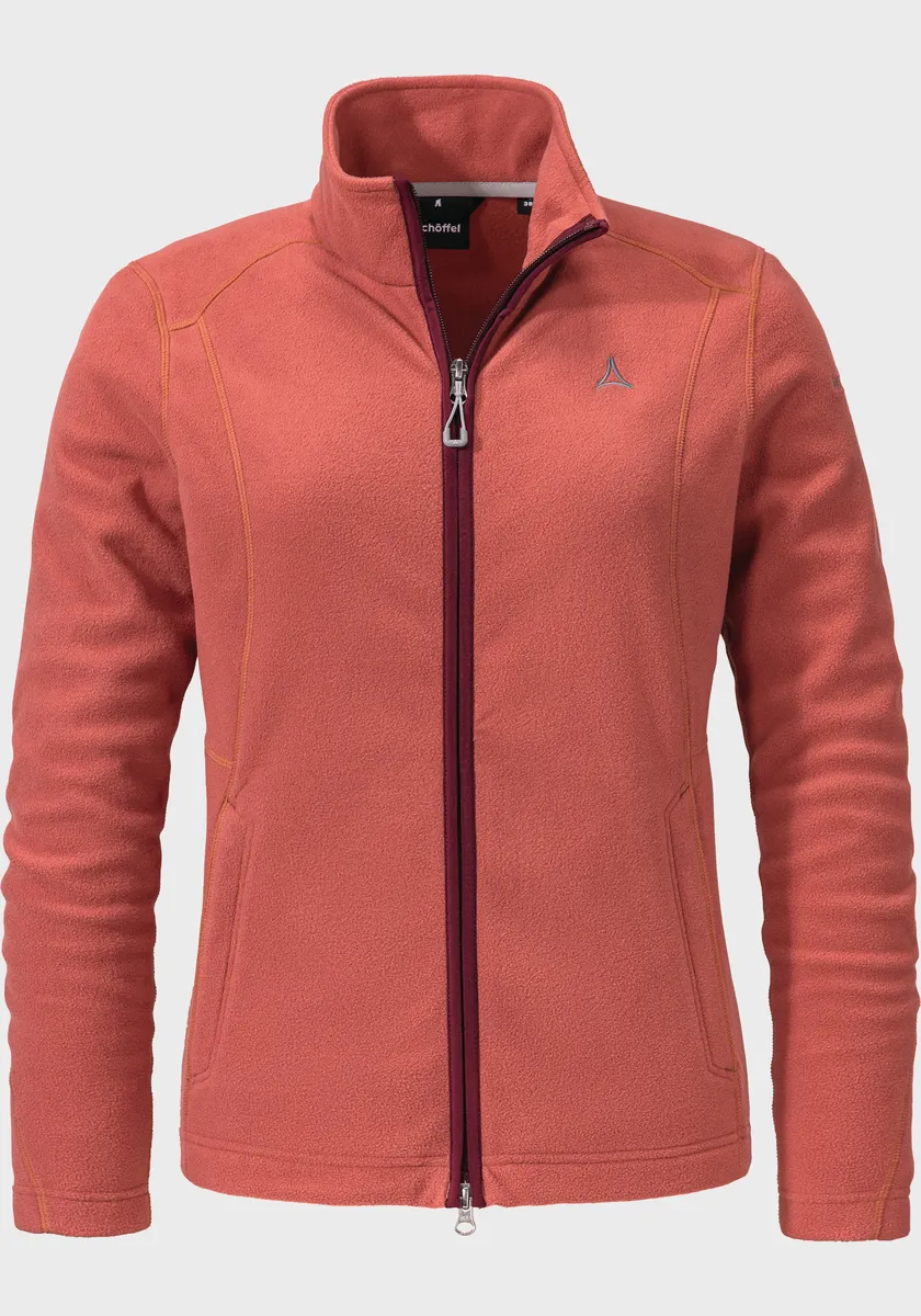 

Флисовая куртка Schöffel "Fleece Jacket Leona3", без капюшона, красный