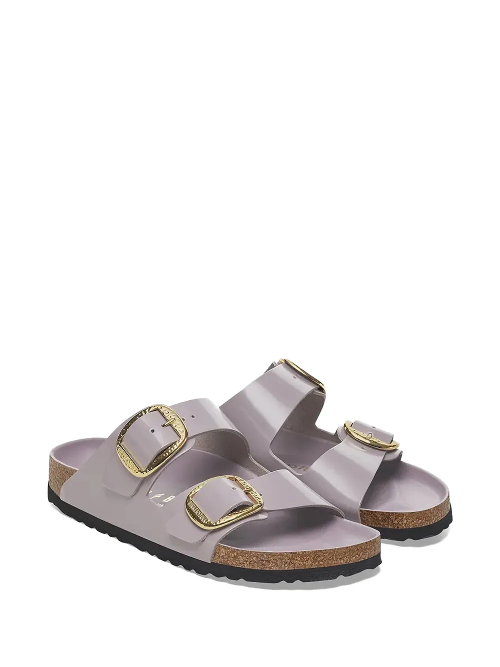 Сандалии Arizona с пряжками Birkenstock, фиолетовый — фото 4