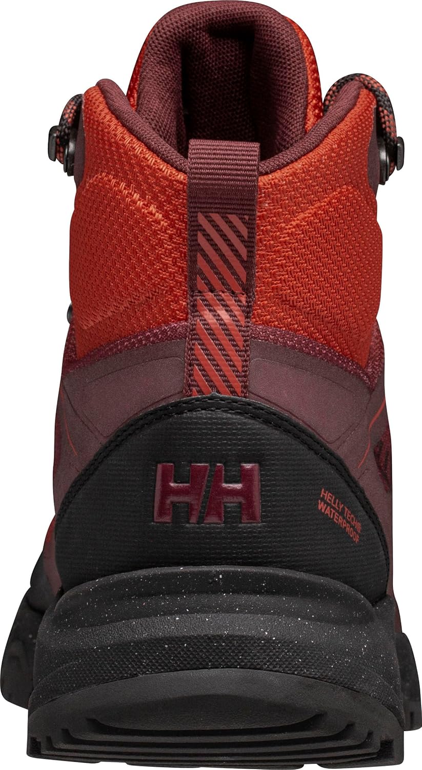 Мужские трекинговые ботинки Helly-Hansen Cascade Mid Helly Tech Waterproof Breathable Lightweight Helly Hansen, 300 Patrol Orange/Black — фото 2