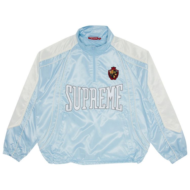 

Куртка Supreme Satin Piping Pullover, Light Blue